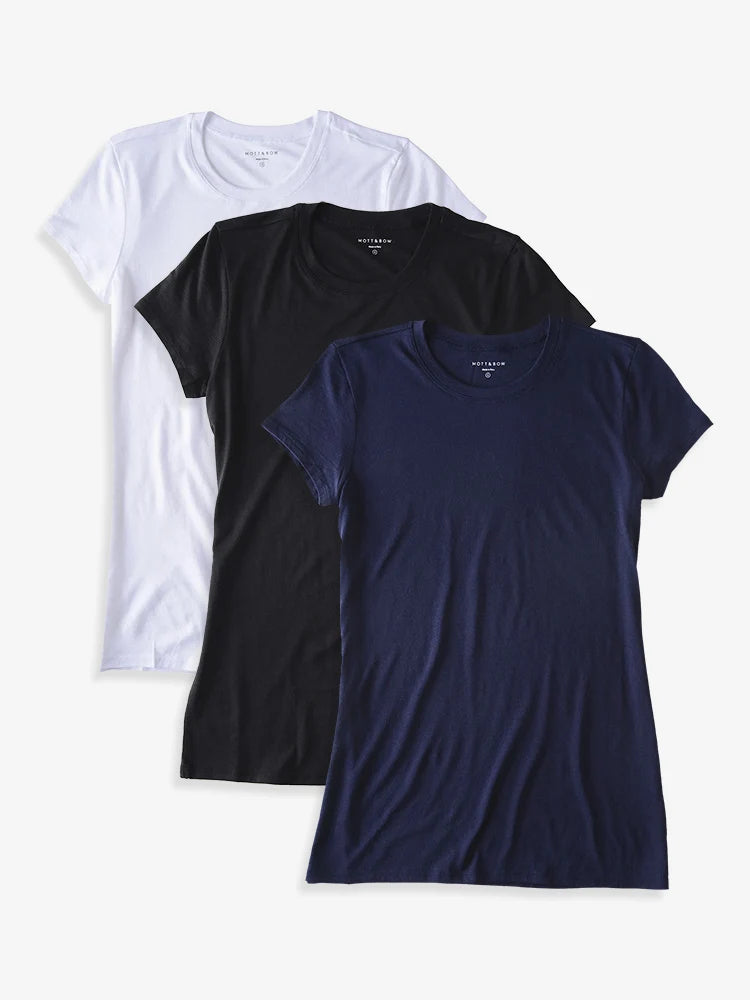 Fitted Crew Marcy 3-Pack