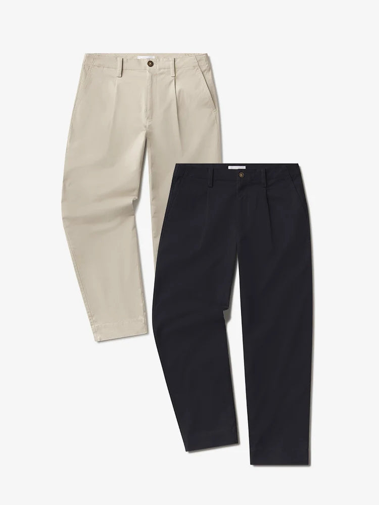 Wide Leg Chino 2-Pack