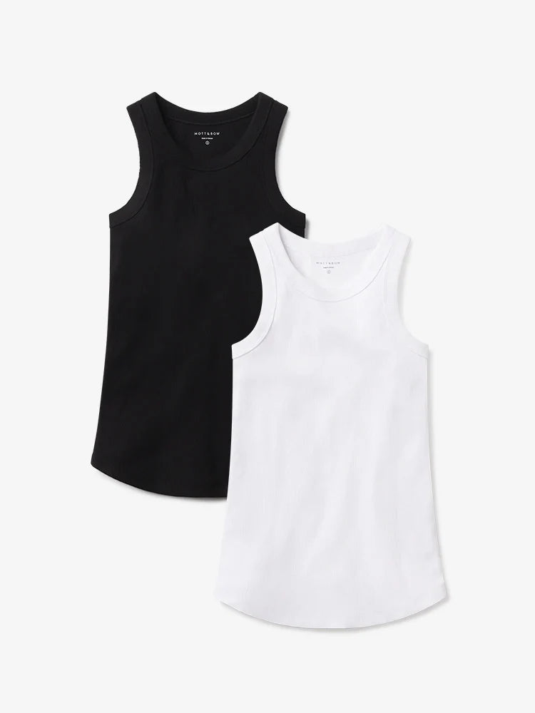 Rib Tank Tee 2-Pack