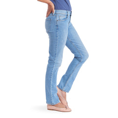 Mid Rise Slim Straight Grand Jeans