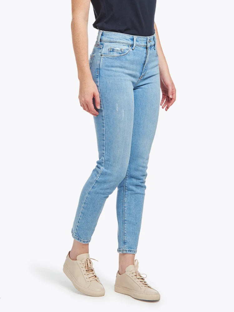 High Rise Mom Hubert Jeans