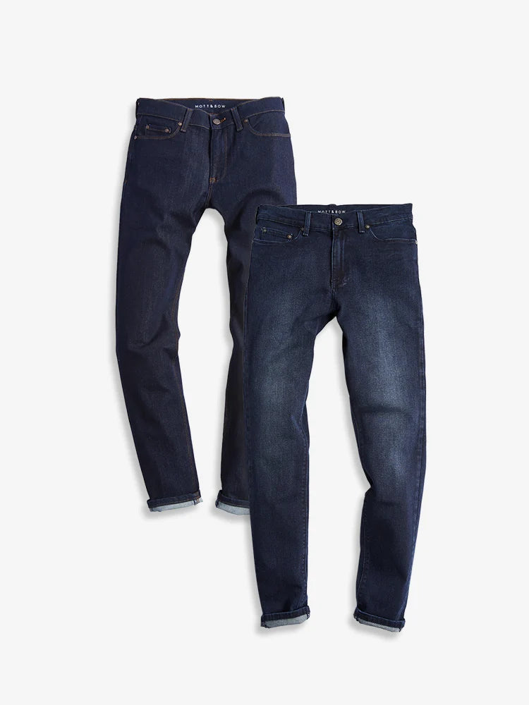 Slim Broome and Slim Staple 2-Pack Jeans