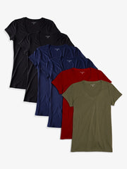 Fitted V-Neck Marcy 6-Pack