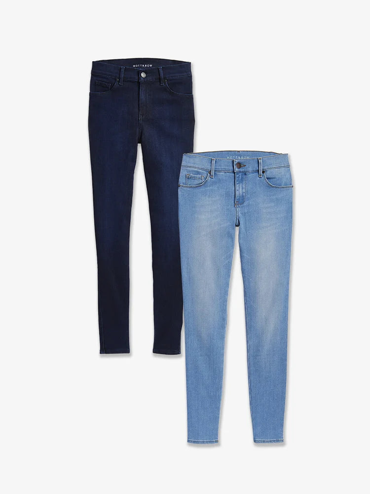 High Rise Skinny Jane 2-Pack