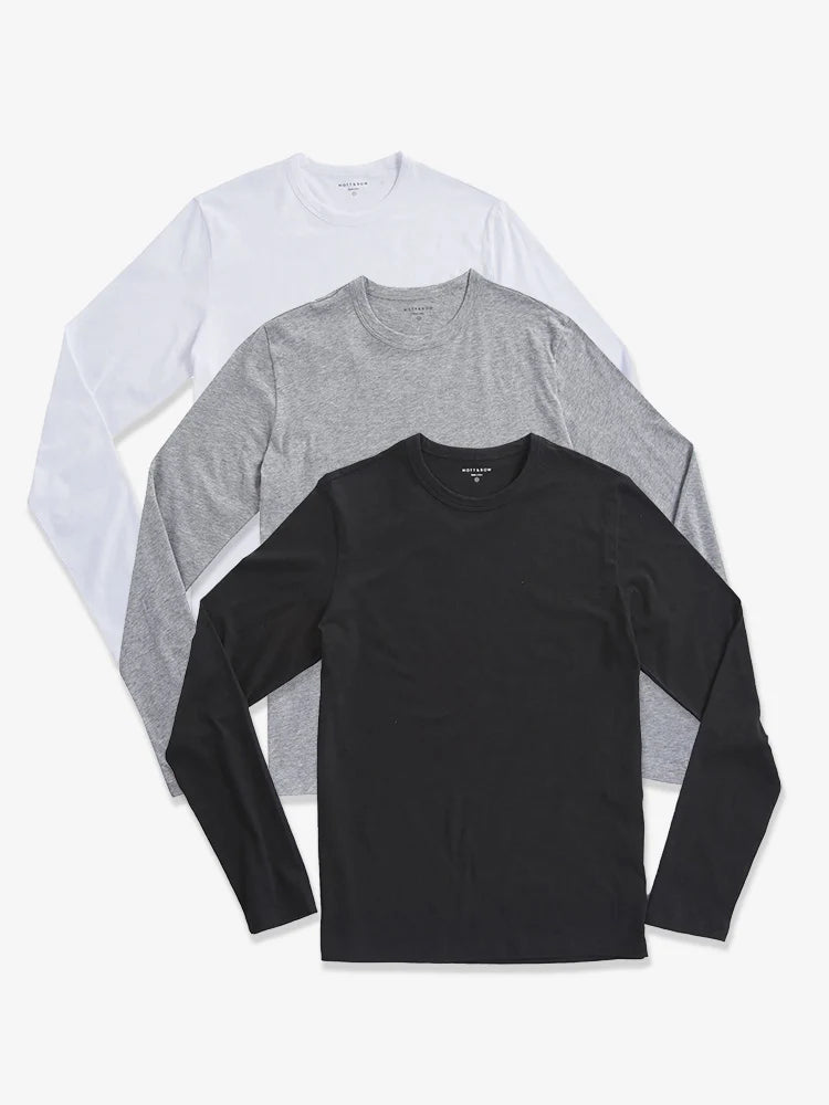 Long Sleeve Crew Tee Driggs 3-Pack