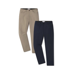 5 Pocket Travel Pants 2-Pack