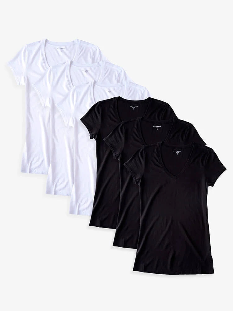 Fitted V-Neck Marcy 6-Pack