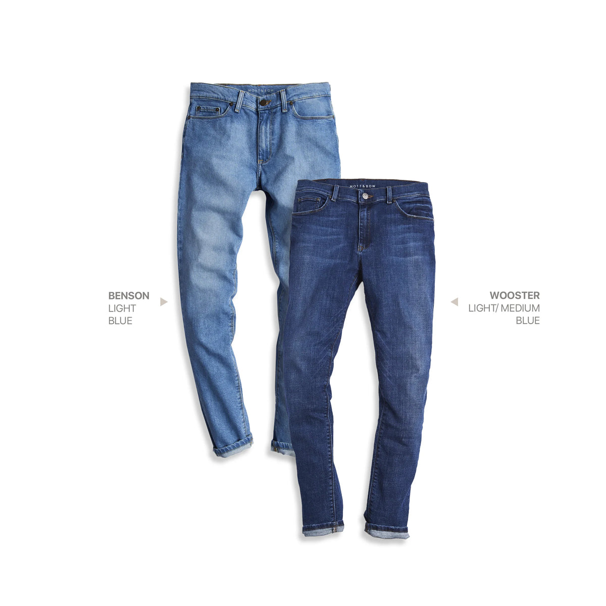 Skinny Benson and Skinny Wooster 2-Pack Jeans
