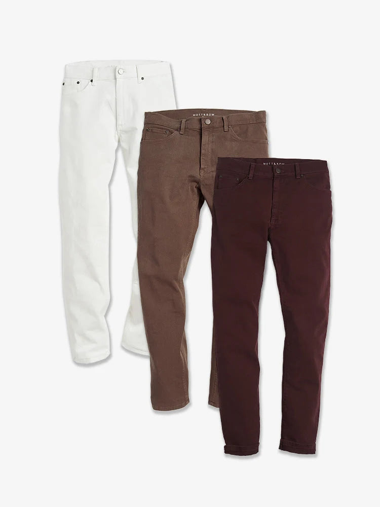 Slim Twill Stretch Jeans 3-Pack