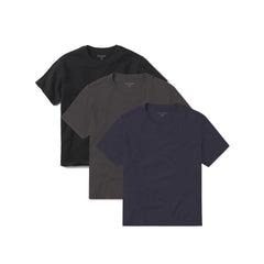 Everyday Cotton Crew Tee 3-Pack