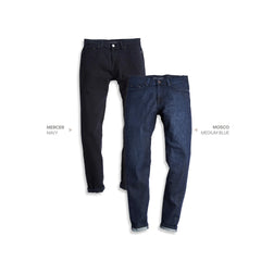 Slim Mercer and Slim Mosco 2-Pack Jeans