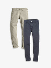 Slim Twill Stretch Jeans 2-Pack