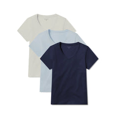 Fitted V-Neck Marcy 3-Pack