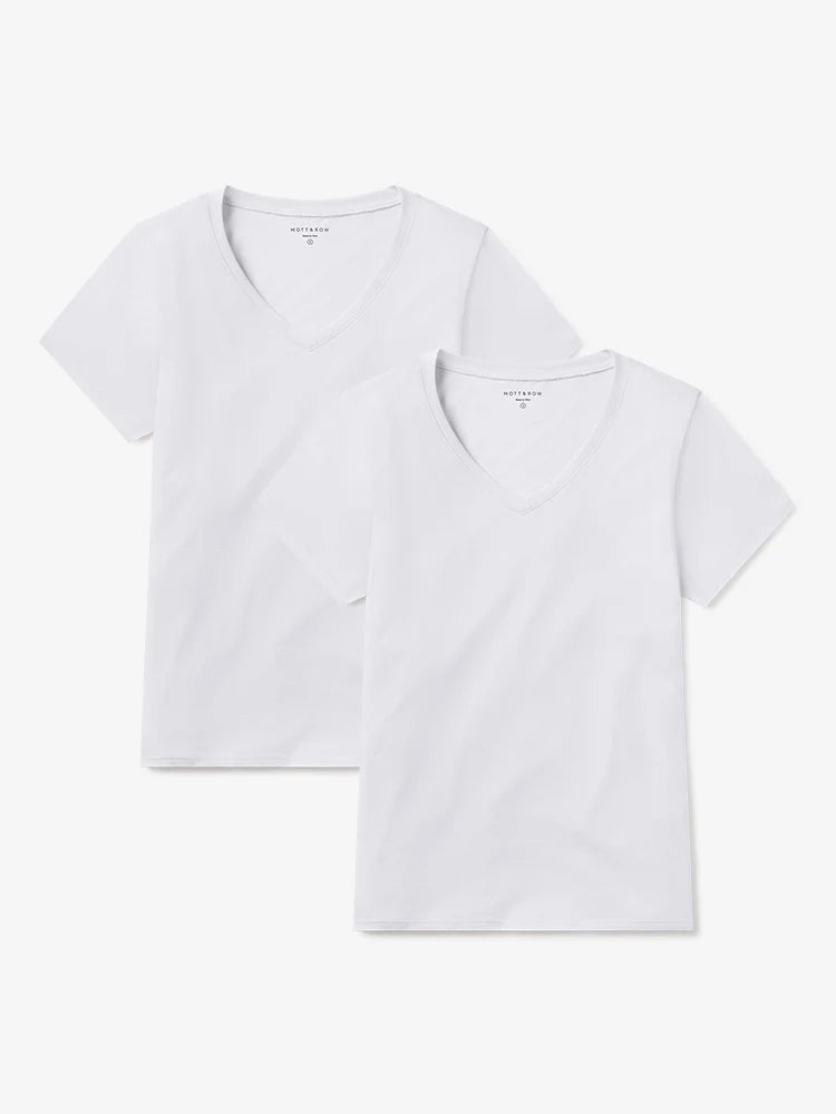 Relaxed V-Neck Marcy Tee 2-Pack