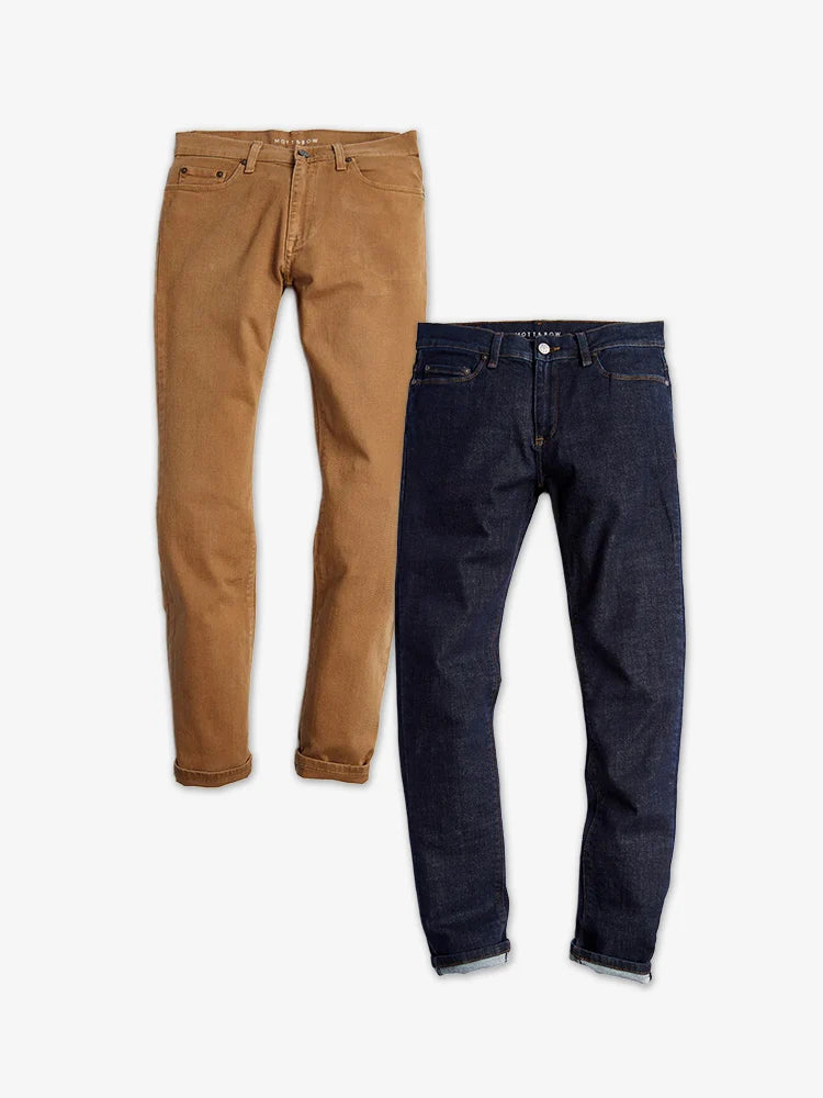 Straight Mercer and Straight Wooster 2-Pack Jeans