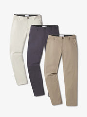 5 Pocket Travel Pants 3-Pack