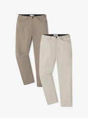 5 Pocket Travel Pants 2-Pack