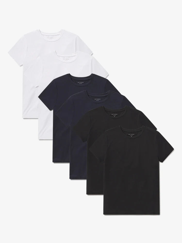 Second Skin Crew Tee 6-Pack