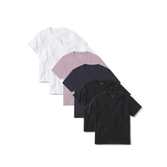 Everyday Cotton Crew Tee 6-Pack