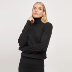 Cashmere Turtleneck Willow Sweater