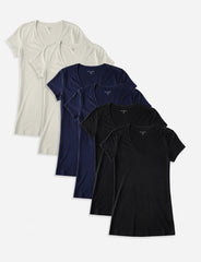 Fitted V-Neck Marcy 6-Pack