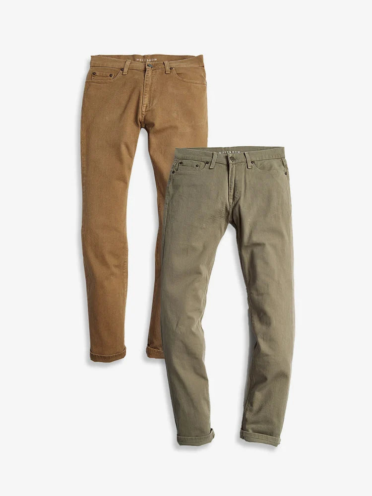 Skinny Twill Stretch Jeans 2-Pack