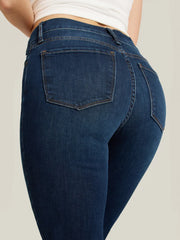 Mid Rise Slim Cropped Leg Logan Jeans