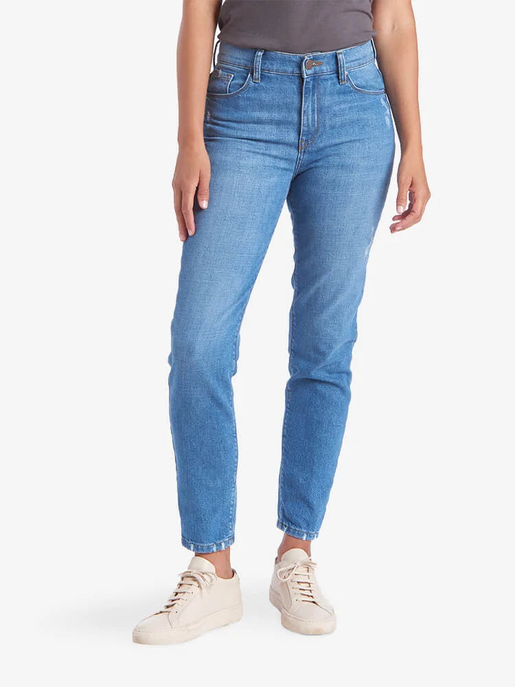 High Rise Mom Charlton Jeans