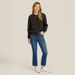 High Rise Miniboot Ankle Logan Jeans