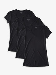 Fitted V-Neck Marcy 3-Pack