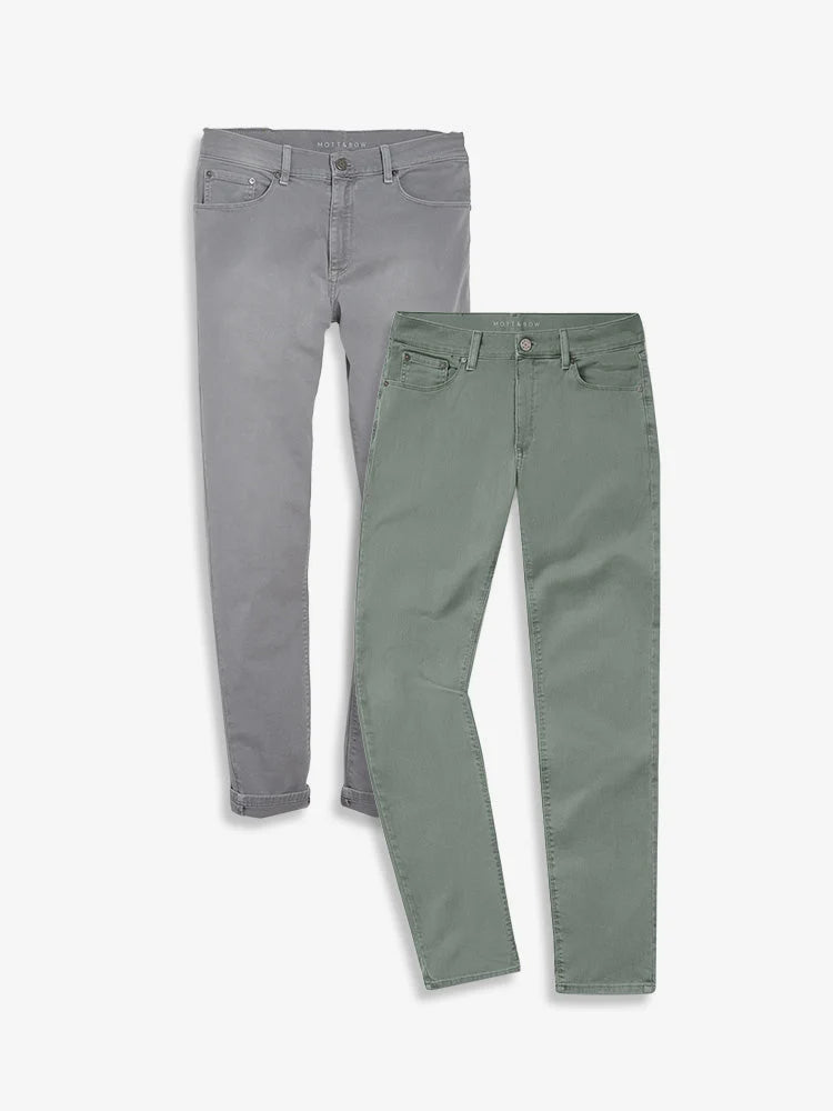 Slim Twill Stretch Jeans 2-Pack
