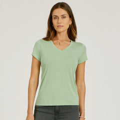 Fitted V-Neck Marcy Tee