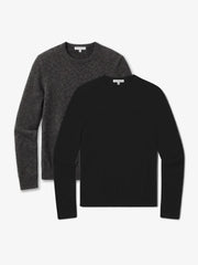 Classic Cashmere Crew Bergen Sweater 2-Pack