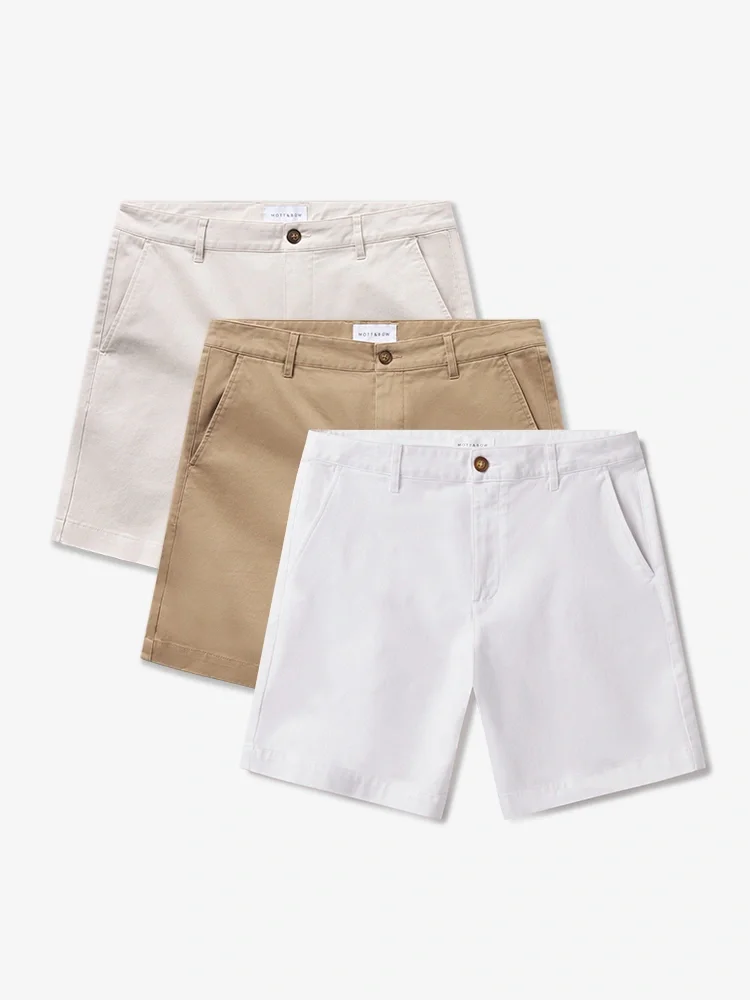 Stretch Chino Short 3-Pack