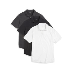 Jersey Sueded Polo 3-Pack