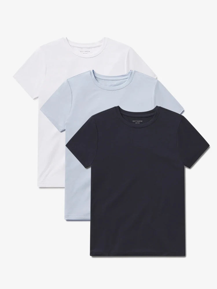 Second Skin Crew Tee 3-Pack