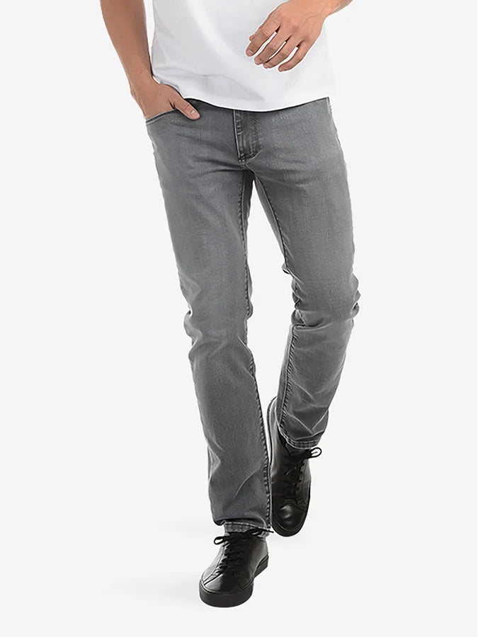 Slim Gray Stretch Jeans