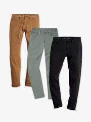 Slim Mercer, Mercer and Jay 3-Pack Jeans