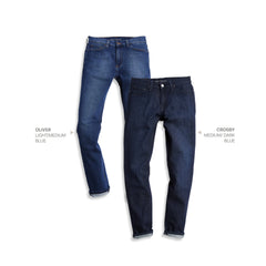 Straight Oliver and Straight Crosby 2-Pack Jeans