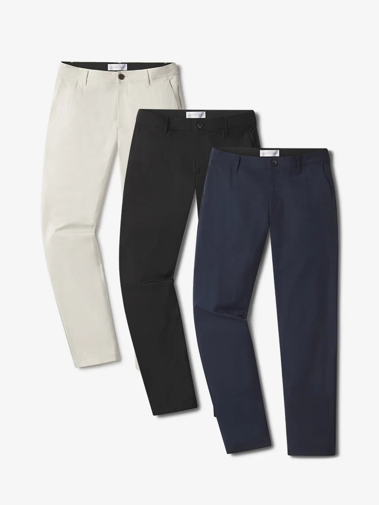 Slim Tech Pants 3-Pack
