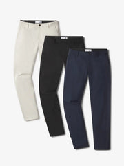 Slim Tech Pants 3-Pack