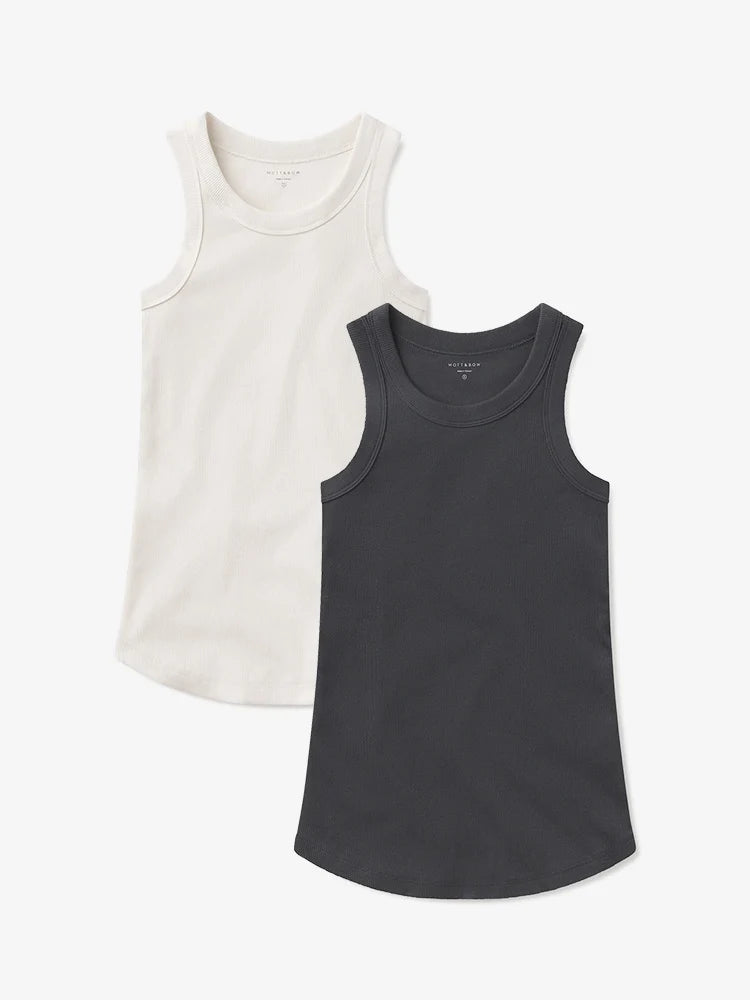 Rib Tank Tee 2-Pack