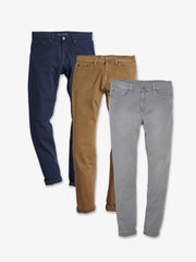 Slim Twill Stretch Jeans 3-Pack