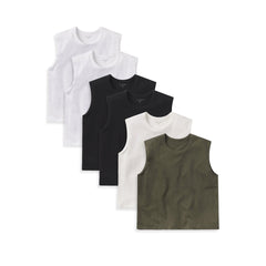 Relaxed Slub Tank 6-Pack