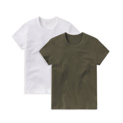 Classic Crew Slub 2-Pack