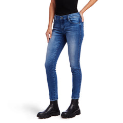 Mid Rise Skinny Moore Jeans