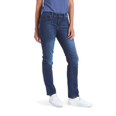 Mid Rise Slim Straight Grand Jeans