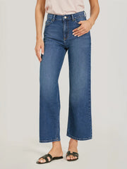 High Rise Cropped Straight Leg Gilmore Jeans