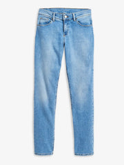 Mid Rise Slim Straight Grand Jeans