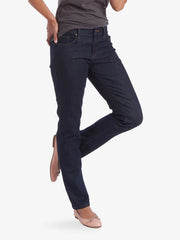 Mid Rise Slim Straight Grand Jeans